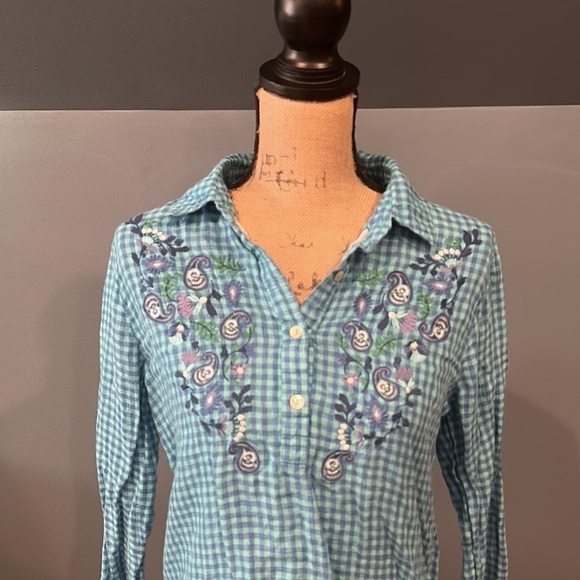 Multiples blouse/long sleeve size medium women’s - Picture 2 of 6